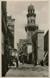 Egyptain Prints: Arabian Quarter - Cairo, Egypt - Minaret