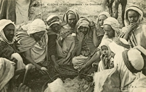 Images Dated 7th December 2015: A arabic feast, with couscous, Algeria
