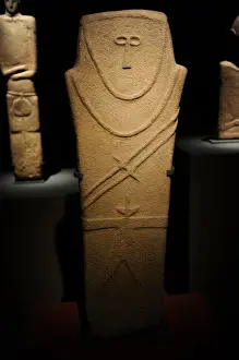 Arabic peninsula. Anthropomorphe Stele. IV millennum BC. Al