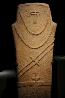 Arabic peninsula. Anthropomorphe Stele. IV millennum BC. Al
