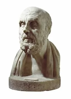 Ciencia Gallery: ARATUS (320 BC-240 BC). Greek didactic poet. Bust