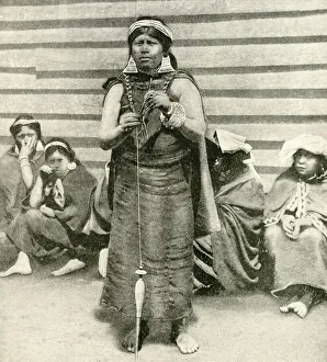 Araucana Gallery: Araucanian women, southern Chile, South America