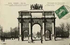 Images Dated 29th June 2017: Arc de Triomphe de Carrousel, Paris, France