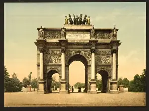 Carrousel Prints: Arc de Triomphe, du Carrousel, Paris, France