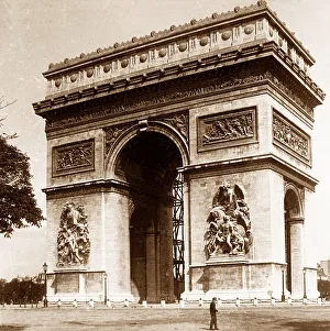 Arc de Triomphe, Paris, France