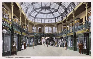 Hubert Prints: The Arcade, Bridgeport, Connecticut, USA