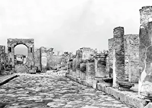 Arch of Caligula, Pompeii, Italy, Victorian period