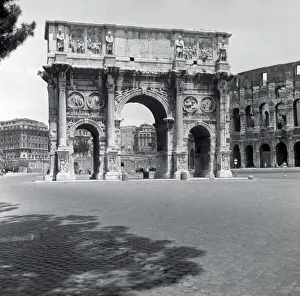 The Arch of Constantine, Rome, Italy