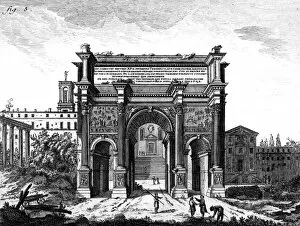 Images Dated 19th October 2011: Arch of Septimus Severus
