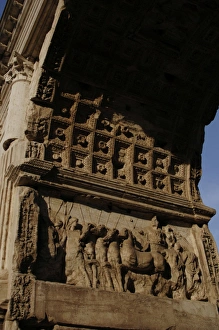 Images Dated 3rd April 2009: Arch of Titus. Rome. Italy