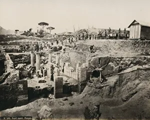 Cemetery Prints: Archaeology, Pompeii, Italy