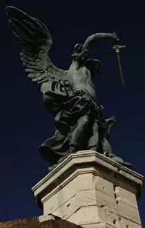 Images Dated 8th March 2009: Archangel Michael, 1753. Statue by Peter Anton von Verschaff