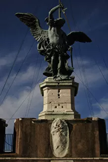 Images Dated 8th March 2009: Archangel Michael, 1753. Statue by Peter Anton von Verschaff