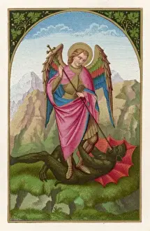 Plague Prints: Archangel Michael
