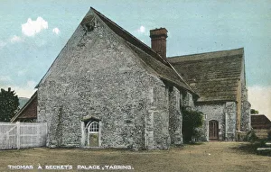 Becket Prints: Archbishop Thomas A Becket's Palace, Tarring, West Sussex