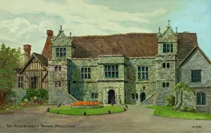 Archbishop Prints: Archbishop's Palace, Maidstone, Kent