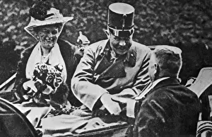 Archduke Franz Ferdinand and his wife Sophie
