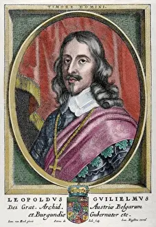Archduke Prints: Archduke Leopold Wilhelm of Austria (1614 A?o??n? 1662) Au