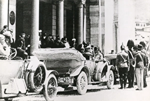Images Dated 16th November 2011: Archduke and wife before assassination, Sarajevo