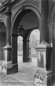 Charm Prints: Arched Passageway at Peterhouse, Cambridge