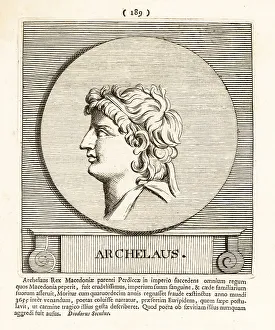 Gods And Heroes Prints: Archelaus I, king of the ancient kingdom of Macedon