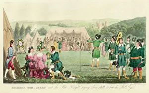 Hood Collection: Archery Match, 1828