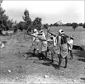Practise Prints: Archery Practise - India