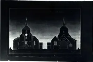 Architects Drawing - Plans for St John the Evangelist Churc