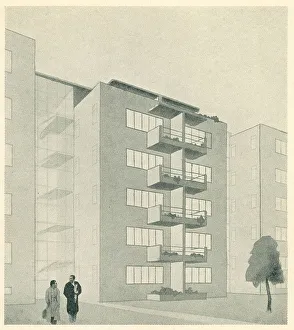 Architectural Drawing, Residential Flats