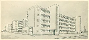 Architectural Drawing, Residential Flats