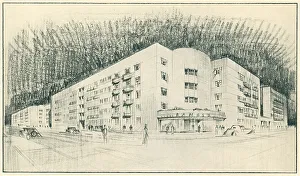 Architectural Drawing, Residential Flats