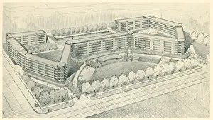 Architectural Drawing, Residential Flats