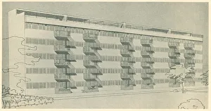 Architectural Perspective, Residential Flats