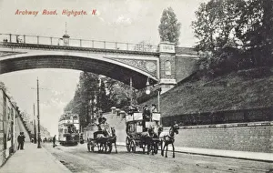 Archway Prints: Archway Road, Highgate, London