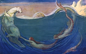 Images Dated 3rd November 2016: Arctic Antics, drawn by Webster Murray