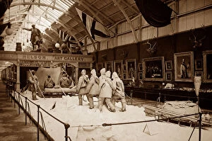 Tableau Collection: Arctic tableau, Royal Naval Exhibition of 1891 in London