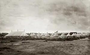 Camping Prints: Ardwick Industrial School, Manchester - campsite