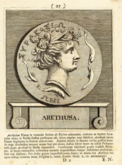 Gods And Heroes Prints: Arethusa, nymph and daughter of Nereus