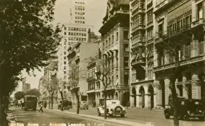 Leandro Prints: Argentina - Buenos Aires - Avenue Leandro