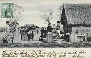 Baile Prints: Argentina - El Gato - Costumes of peasants