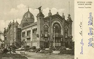 Buenos Prints: Argentine Pavillon of 1889 Paris Worlds Fair - Buenos Aires