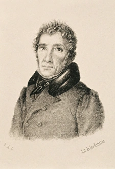 Lithographies Collection: ARG܅LLES, Agust�(1776-1843). Spanish liberal