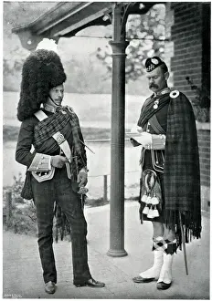 Busby Prints: ARGYLL HIGHLANDERS / 1895