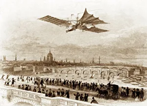 Proposed Prints: The Arial Steam Carriage - proposed flying machine