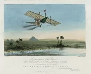 Ariel, the first carriage of the Aerial Transit Company