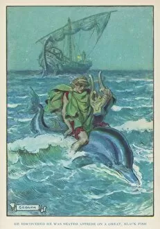 Mythology Collection: Arion on a Dolphin
