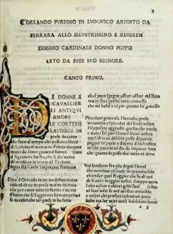 1516 Collection: ARIOSTO, Ludovico (1474-1533)