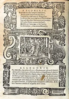 ARIOSTO, Ludovico (1474-1533)