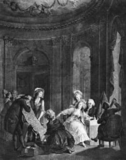 Frenchwoman Collection: Aristocratic Frenchwoman