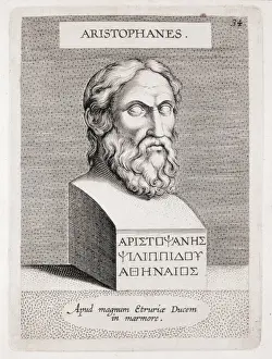 ARISTOPHANES (445-380 BC). Greek poet and comediograph